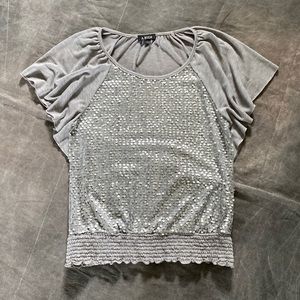 Vintage A Byer sequined top